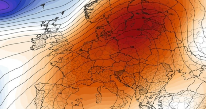 Paralajmërojnë meteorologët: “Kupola e nxehtësisë” po mbulon Evropën, temperaturat deri në 45°C