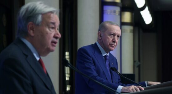 Presidenti turk dhe shefi i OKB-së diskutojnë zhvillimet rajonale dhe globale në një bisedë telefonike