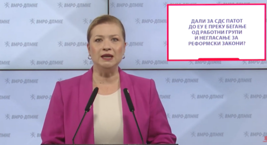 (VIDEO) LSDM ka qasje hipokrite për integrimet evropiane