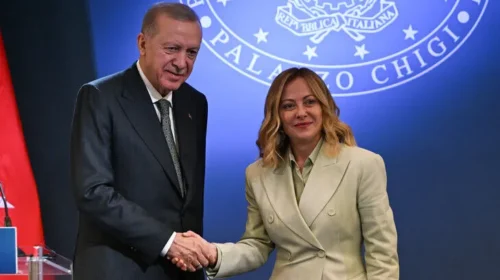 Erdogan dhe Meloni diskutojnë marrëdhëniet dypalëshe dhe çështjet rajonale