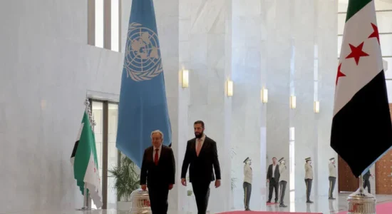 Shefi i OKB-së takohet me presidentin sirian gjatë vizitës historike në Damask