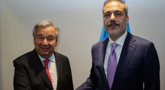 Kryediplomati turk dhe shefi i OKB-së diskutojnë çështjet rajonale