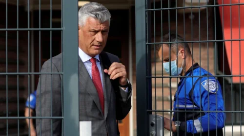 Thaçi ofron 50 mijë euro dorëzani për lirim me kusht nga Haga