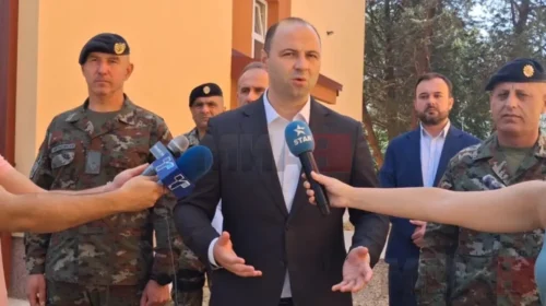 Misajllovski: Kapacitetet e Armatës janë në dispozicion të qytetarëve të Gostivarit