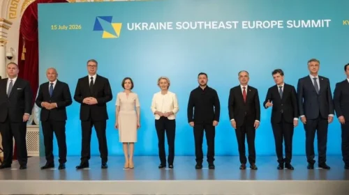 Begaj nga Samiti në Kiev: Shqipëria mbështet pa lëkundje Ukrainën dhe rrugën e saj drejt BE-së