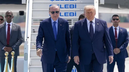 Presidenti turk Erdogan pret Trumpin në Ankara