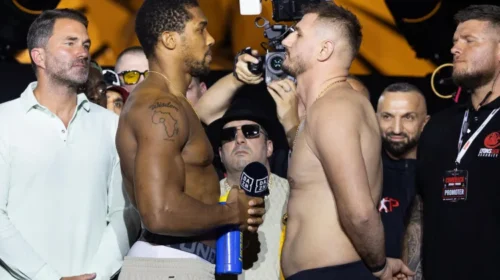 Boks/ Gati dueli historik, Prenga sfidon Anthony Joshuan