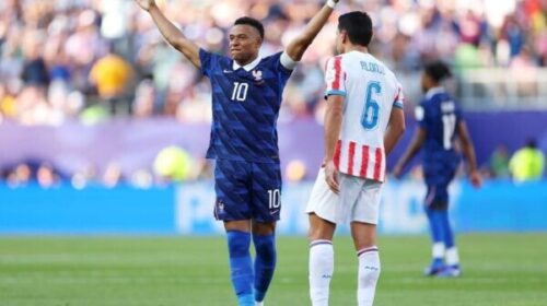 Franca kalon në çerekfinale, mezi e mposhtë Paraguain