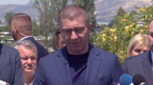 (VIDEO) Mickoski: Nesër Gostivari do të ketë ujë teknik