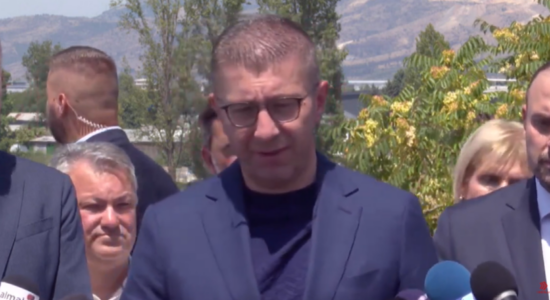 (VIDEO) Mickoski: Nesër Gostivari do të ketë ujë teknik