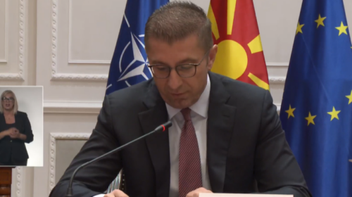 Mickoski: Me vite u gënjyen qytetarët, tani nis realizimi i autostradës Shkup–Bllacë