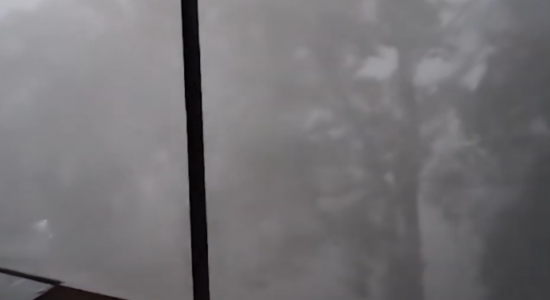 (VIDEO) Shiu dhe breshëri shkaktoi dëme në disa komuna