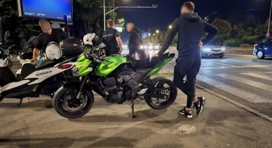 MPB: Janë sanksionuar 35 motoçiklistë, nuk ishin pajisur me helmeta mbrojtëse