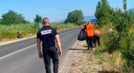 Të burgosurit në Maqedoni për një javë do të angazhohen në pastrimin e rrugëve magjistrale dhe rajonale