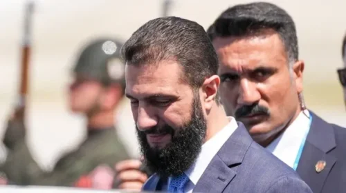 Sharaa: Siria ka bërë arritje të madhe me heqjen e sanksioneve të SHBA-së dhe mbështetjen nga Turqia dhe vendet e Gjirit