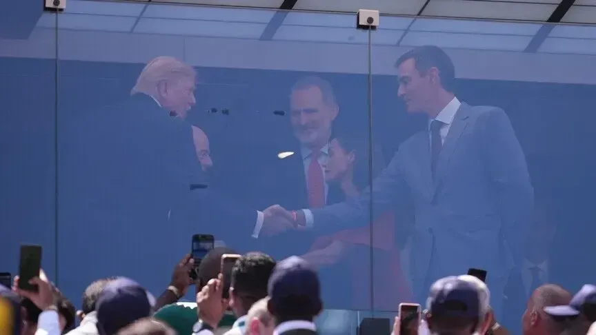 Trump pas finales së Kupës së Botës  Nuk kam asnjë tension me kryeministrin spanjoll