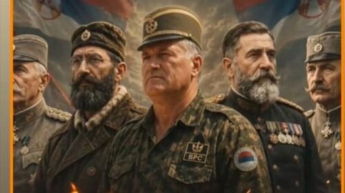 Skandal, drejtori që duhet të mbrojë të drejtat e komuniteteve në RMV glorifikon çetnikët dhe kriminelin Ratko Mlladiq!