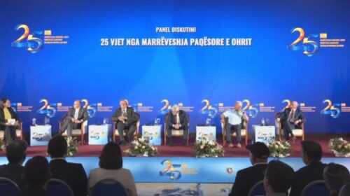 (VIDEO) 25 vjet nga Ohri, Ali Ahmeti: “Të arriturat janë të garantuara nga SHBA, BE dhe NATO”