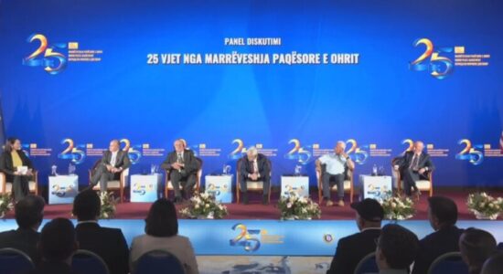 (VIDEO) 25 vjet nga Ohri, Ali Ahmeti: “Të arriturat janë të garantuara nga SHBA, BE dhe NATO”