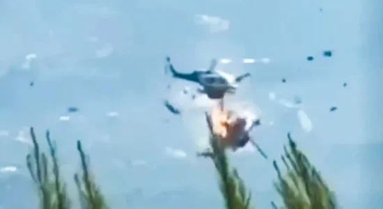 Dyshohet për dy viktima nga përplasja e dy helikopterëve zjarrfikës në Greqi