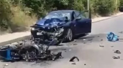 (VIDEO) Aksidenti tragjik në Butel, policia arrestoi 46 vjeçarin, pasi nuk ofroi ndihmë pas përfshirjes në aksident