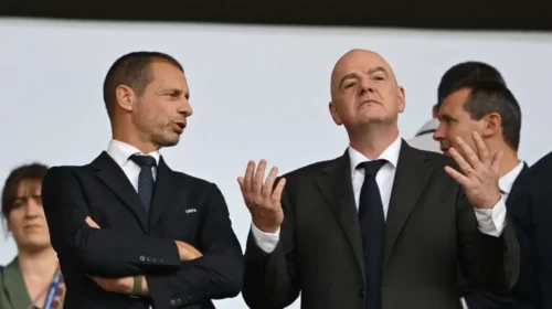 Ceferin trondit Infantinon me deklaratën e fortë: Plani për Kupën e Botës ishte më i keq se Superliga