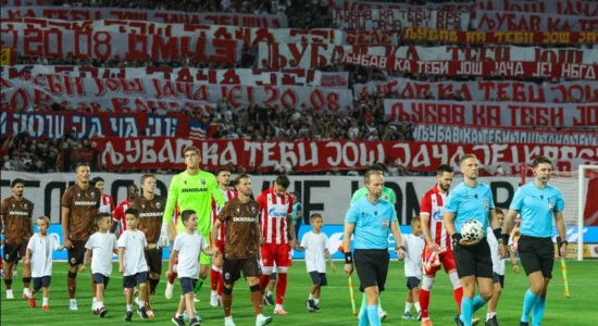 UEFA dënon rëndë Crvena Zvezdën, gjoba më e madhe për parullat “Kosova është Serbi”