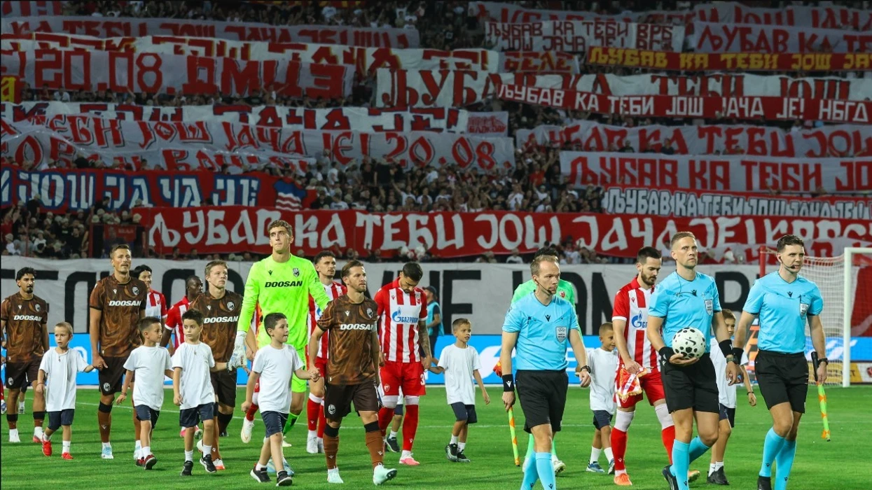 UEFA dënon rëndë Crvena Zvezdën, gjoba më e madhe për parullat “Kosova është Serbi”