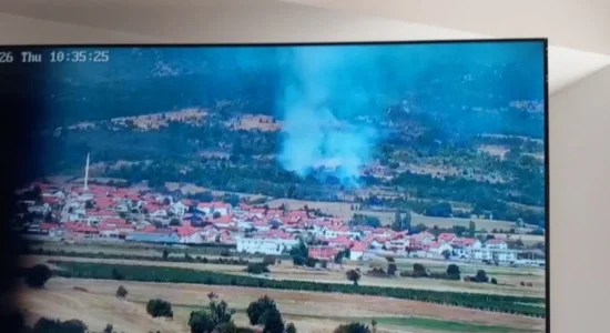 QMK: Kamerat inteligjente alarmuan në kohë për zjarrin pranë fshatit Nikushtak