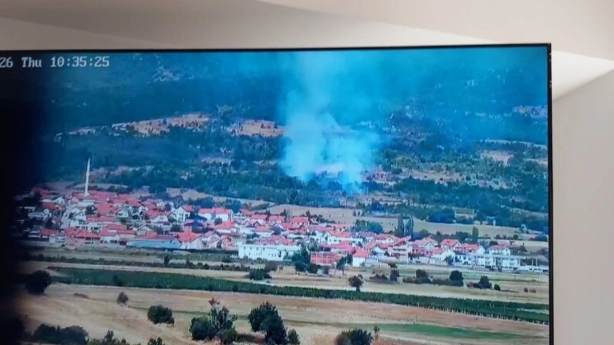 QMK: Kamerat inteligjente alarmuan në kohë për zjarrin pranë fshatit Nikushtak