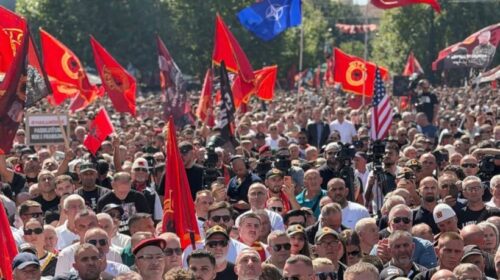 Policia e Kosovës: Protesta nga OVL e UÇK-së përfundoi e qetë, mijëra pjesëmarrës u shpërndanë