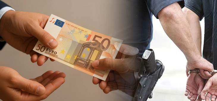 (VIDEO) Inspektorja e AUV-së dyshohet se mori 250 euro ryshfet, prokuroria kërkon paraburgimin