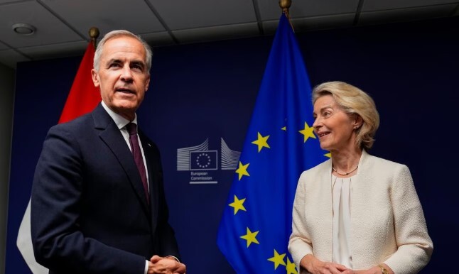 Carney pas deklaratës së von der Leyen për anëtare të asociuar  Evropa dhe Kanadaja janë edhe më të forta së bashku