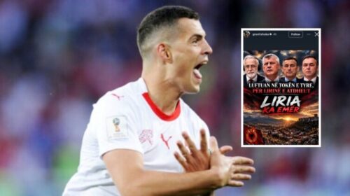 Xhaka shpreh mbështetje për krerët e UÇK-së: Luftuan për tokën e tyre, për lirinë e atdheut