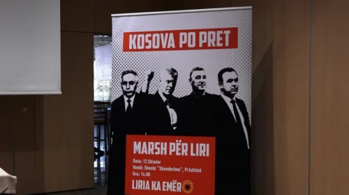 LVV mbështet “Marshin për Liri”: Ata që votuan Specialen t’i kërkojnë falje Kosovës