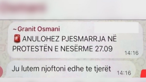 (VIDEO) Marshi protestues për UÇK-në, thirrjet për bojkot shkaktojnë përplasje