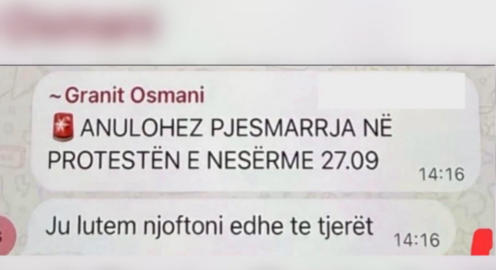 (VIDEO) Marshi protestues për UÇK-në, thirrjet për bojkot shkaktojnë përplasje