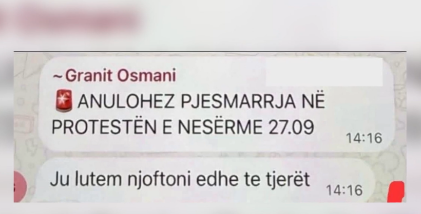 (VIDEO) Marshi protestues për UÇK-në, thirrjet për bojkot shkaktojnë përplasje