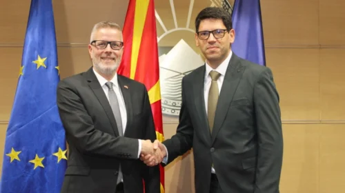 Ferati takon ambasadorin e Zvicrës, në fokus investimet dhe bashkëpunimi ekonomik