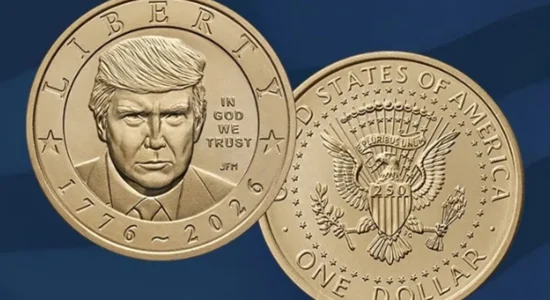 Trumpi bëhet presidenti i parë amerikan në detyrë që shfaqet në një monedhë në qarkullim