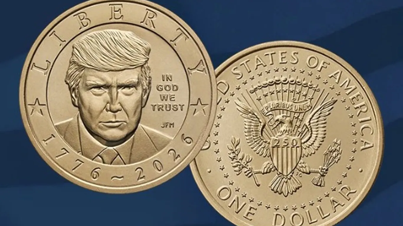 Trumpi bëhet presidenti i parë amerikan në detyrë që shfaqet në një monedhë në qarkullim