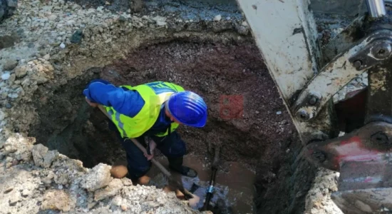 Një pjesë e Vizbegut pa ujë