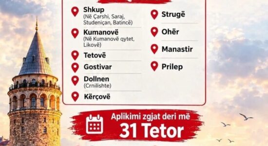 Në 14 qendra në nivel republikan OKH “Merhamet” fillojnë me kurset falas të gjuhës turke