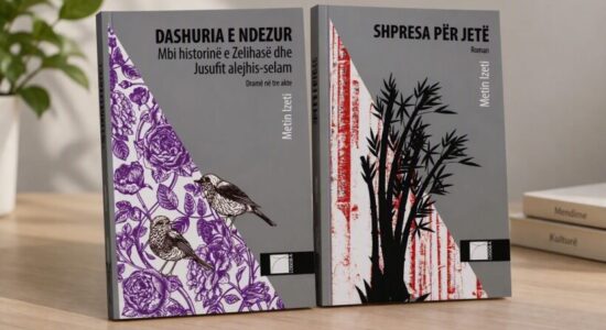 Logos-A sjell dy vepra të reja letrare nga Metin Izeti