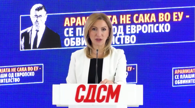 (VIDEO) LSDM: Mickoski ofron vetëm fotografi e jo përparim në rrugën drejt BE-së