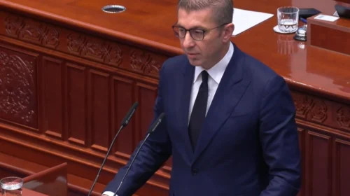 Mickoski: BE-ja mbetet qëllim strategjik, nuk ka zhvendosje asnjë milimetër