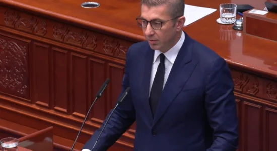Mickoski: BE-ja mbetet qëllim strategjik, nuk ka zhvendosje asnjë milimetër