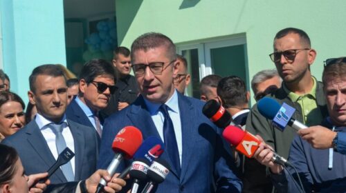 Mickoski: Prioritet i kemi projektet, jo zgjedhjet e parakohshme!