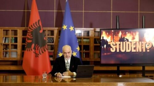 “S’janë studentë”, Rama lexon emrat e të arrestuarve gjatë protestës: Të gjithë me precedentë kriminalë