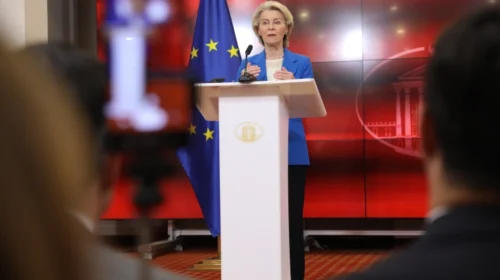 Von der Leyen: Maqedonia e Veriut i përket BE-së, mbetet edhe një hap vendimtar